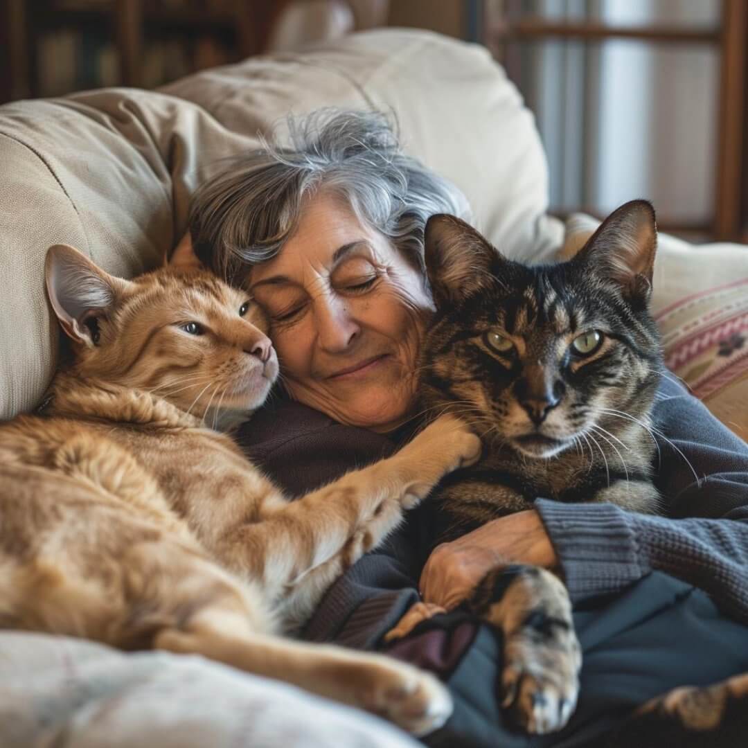 Cliente felice con il suo cane Super Animali